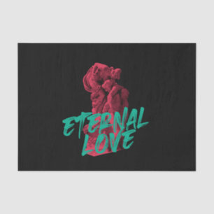 Vibrant, urban, trendy graphic design Eternal Love Tissue Paper