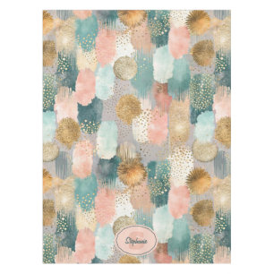 Vibrant Vertical Brushstroke Pattern (2) Tablecloth