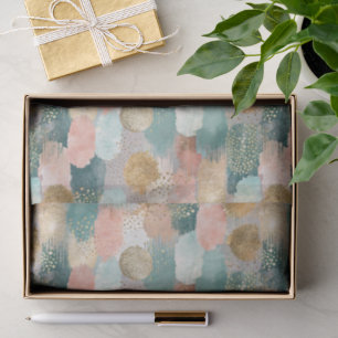 Vibrant Vertical Brushstroke Pattern (2) Tissue Paper