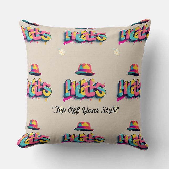 "Vibrant Vibes" Cushion (Front)