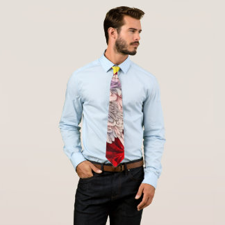 Vibrant Vintage Botanical Wildflower Bouquet Tie