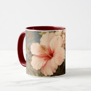 Vibrant Vintage Floral Arrangement Mug