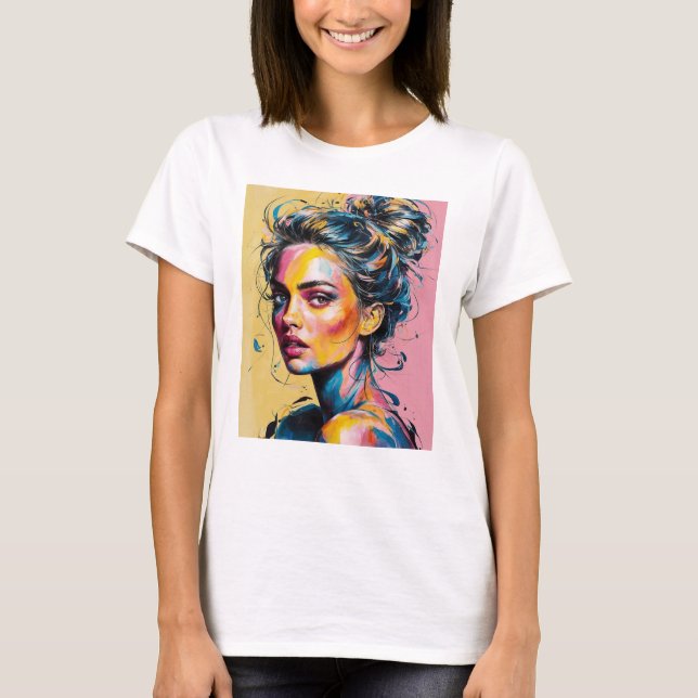 Vibrant Visage T-Shirt (Front)
