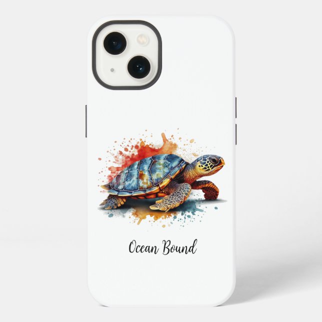 Vibrant Voyager, custom iPhone Case (Back)