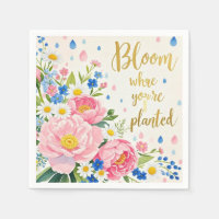 Vibrant watercolor bouquet of peonies, daisies