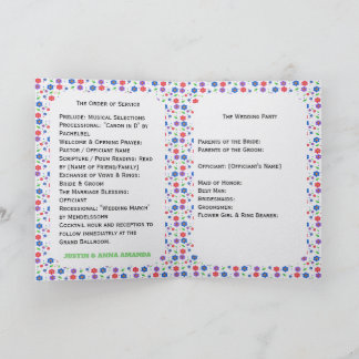 Vibrant Watercolor Floral Pattern Wildflowers Programme