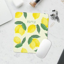 Vibrant Watercolor Lemons Hand-drawn Yellow