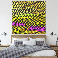 "Vibrant Wilderness" Colourful Abstract Print