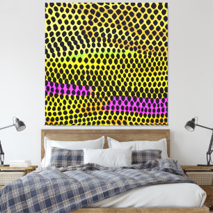 "Vibrant Wilderness" Colourful Abstract Print