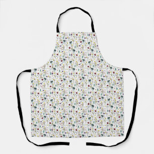 Vibrant Wildflower  Apron