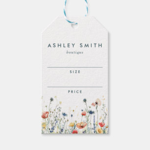 Vibrant Wildflower Price Tag
