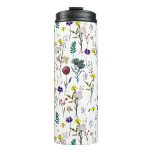 Vibrant Wildflower Thermal Tumbler