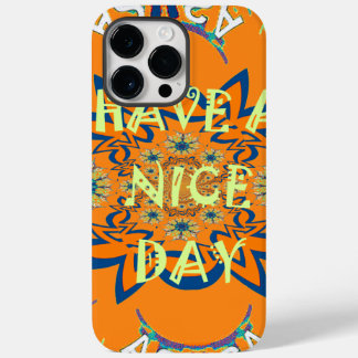 Vibrant Wishes: Have a Nice Day Art Print Design Case-Mate iPhone 14 Pro Max Case