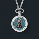Vibrant Yorkshire Terrier Splash Art  Watch<br><div class="desc">This eye-catching design showcases a charming Yorkshire Terrier set against bold splashes of colour, capturing the playful spirit of this beloved breed. Ideal for dog lovers, especially Yorkie enthusiasts, who want a modern and vibrant statement piece. Perfect for apparel, home decor, and accessories to celebrate the sweet and stylish nature...</div>
