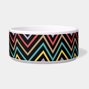 Vibrant ZigZag Symphony A Burst of Colourful Energ