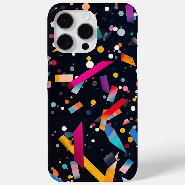 Vibrantly-coloured confetti	 Case-Mate iPhone case (Back)