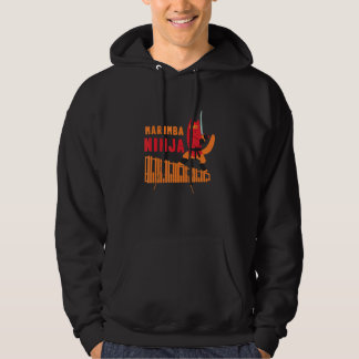 Vibraphone Mom Marimba Ninja And Mallet Glockenspi Hoodie