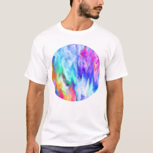 Vibrating Glitch Rainbow T-Shirt