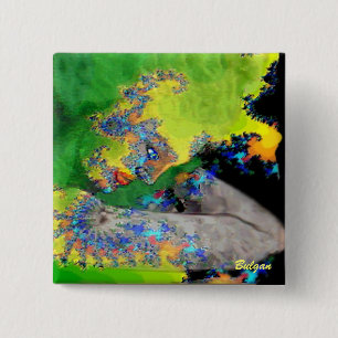 VIBRATIONS OF MATTER 15 CM SQUARE BADGE