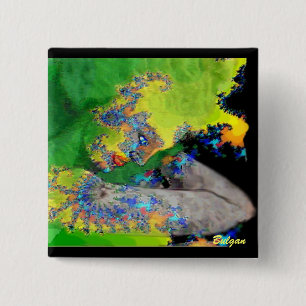 VIBRATIONS OF MATTER 15 CM SQUARE BADGE