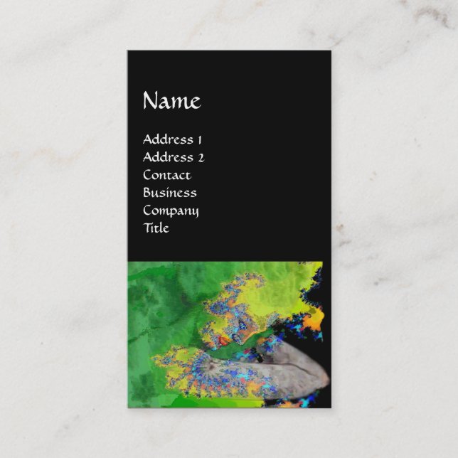 VIBRATIONS OF MATTER BUSINESS CARD (Front)