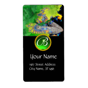 VIBRATIONS OF MATTER GREEN EMERALD  MONOGRAM