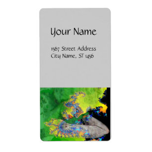 VIBRATIONS OF MATTER GREEN EMERALD yellow grey