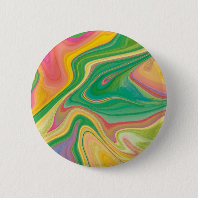 vibratory colour art 6 cm round badge (Front)