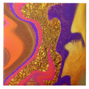 vibratory colour art tile