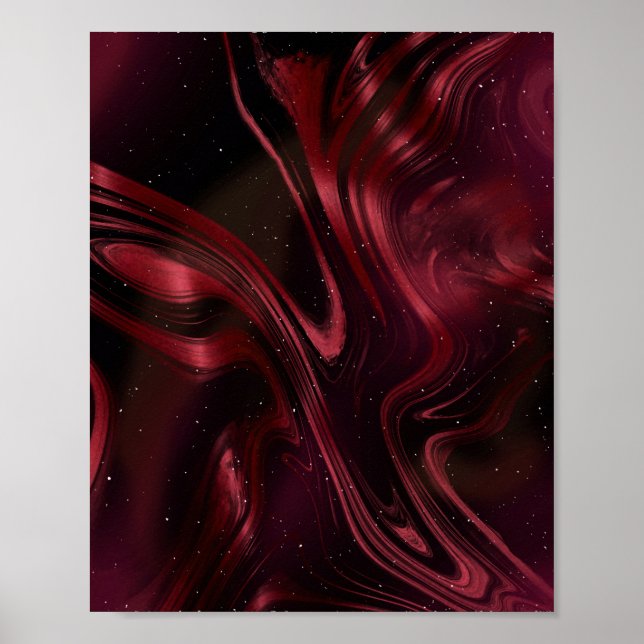 vibratory colours art poster (Front)