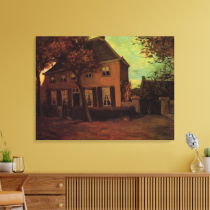 Vicarage at Nuenen by Vincent van Gogh Canvas Print