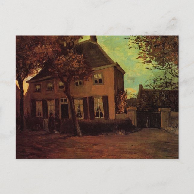 Vicarage at Nuenen by Vincent van Gogh Postcard (Front)