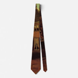 Vicarage at Nuenen by Vincent van Gogh Tie