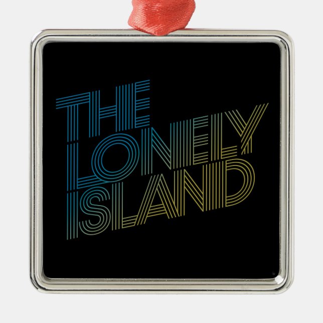 Vice Beach Metal Tree Decoration (Front)