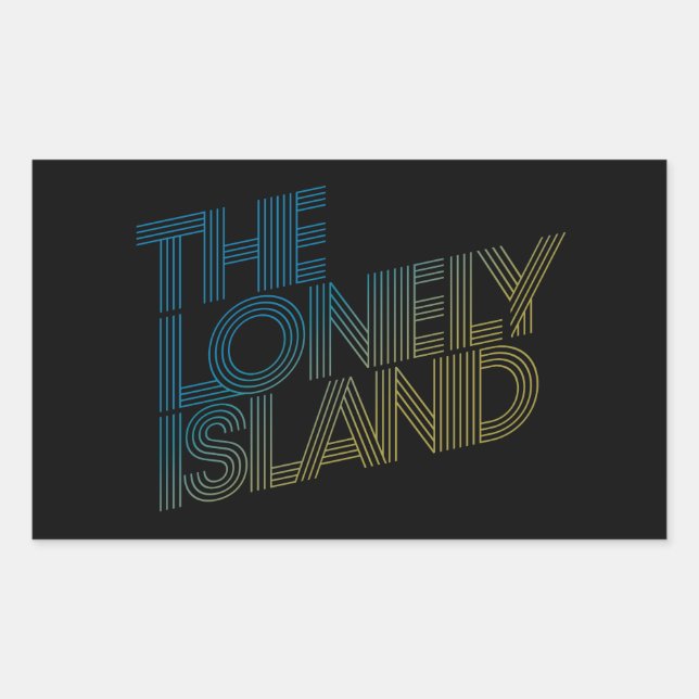 Vice Beach Rectangular Sticker (Front)