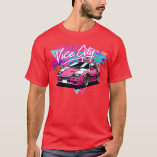 Vice City Super Pinkster 1950s TShirt