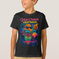 Vice cream heatwave retro miami ice cream florida