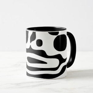 Vice Grip: Abstract Black & White Mug