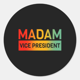 Vice President 2020 Kamala Harris Classic Round Sticker