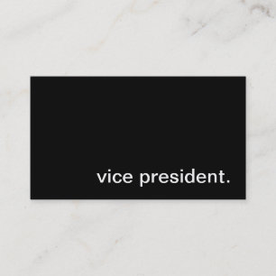 Vice President Business Card