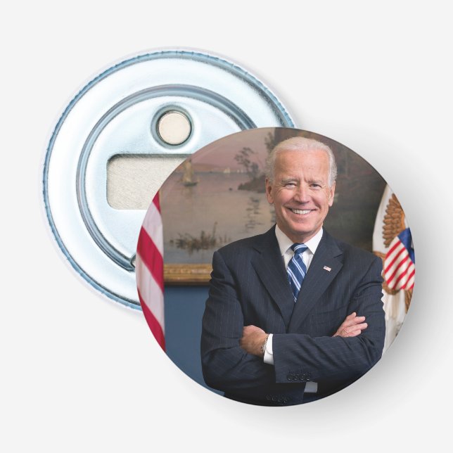 Vice President Joe Biden of Obama Presidency Bottle Opener (Front)