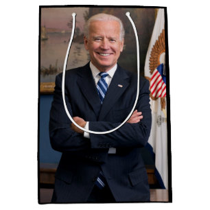 Vice President Joe Biden of Obama Presidency Mediu Medium Gift Bag