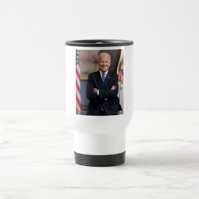 Vice President Joe Biden of Obama Presidency Travel Mug (Center)