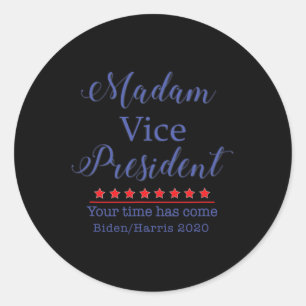 Vice President Kamala Harris  Classic Round Sticker