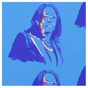 vice president kamala harris democrat fabric