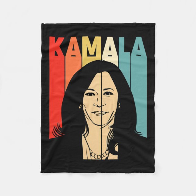 Vice President Kamala Harris  Fleece Blanket (Front)