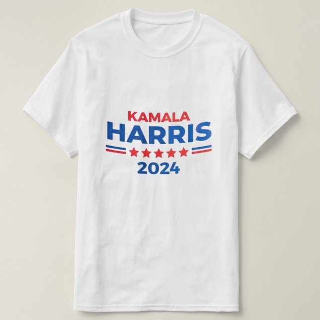 Vice President Kamala Harris for President 2024 T-Shirt (Design Front)