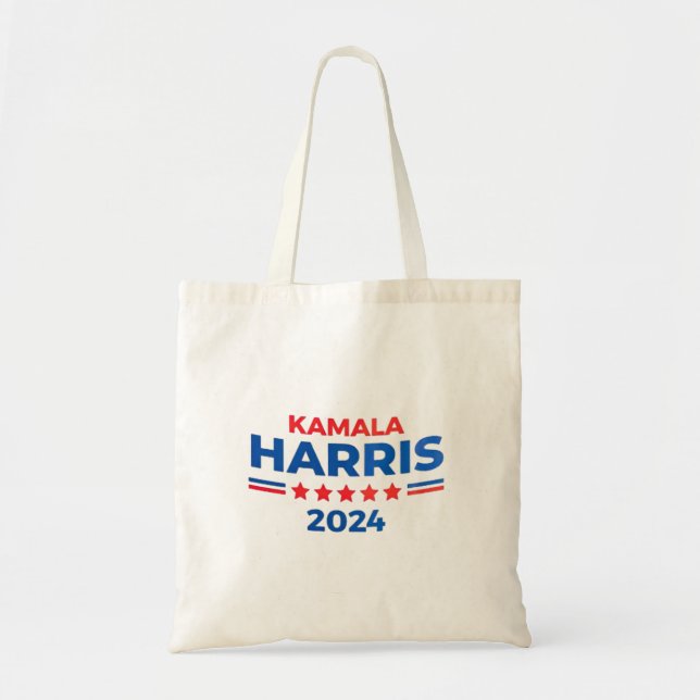 Vice President Kamala Harris for President 2024 Tote Bag (Front)
