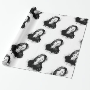 Vice President Kamala Harris Graffiti Portrait Wrapping Paper
