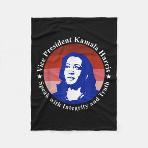 Vice President Kamala Harris, Inauguration Day 202 Fleece Blanket